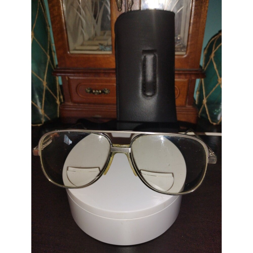Vintage Zimco Jeremy SR Eyeglass Frames 58□18 145 Brown Retro Optical w/ Case